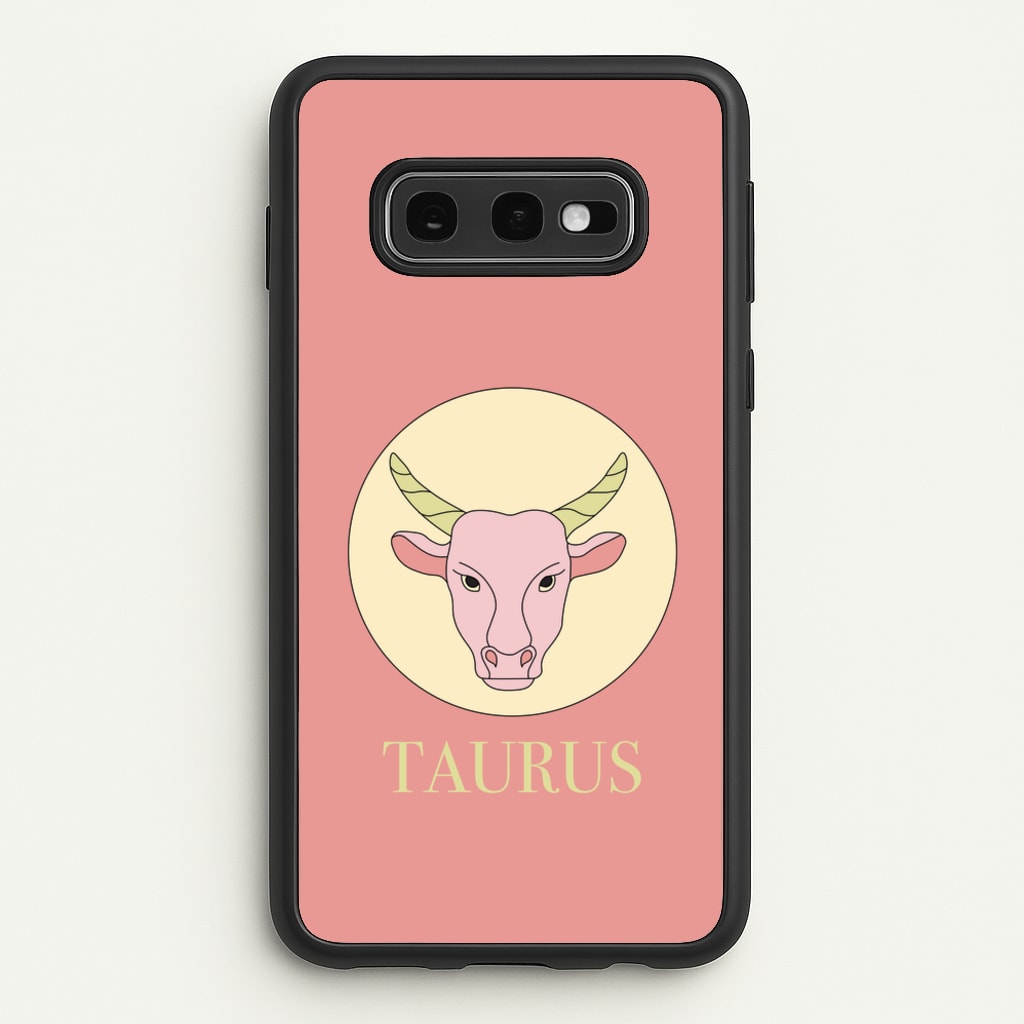 Taurus - Tarot Cards  - Horoscope Phone Case for Galaxy S10e
