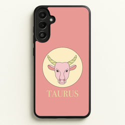 Taurus - Tarot Cards  - Horoscope Phone Case for Galaxy A36