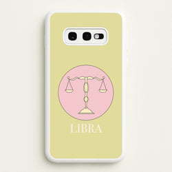 Libra - Tarot Cards  - Horoscope Phone Case for Galaxy S10e