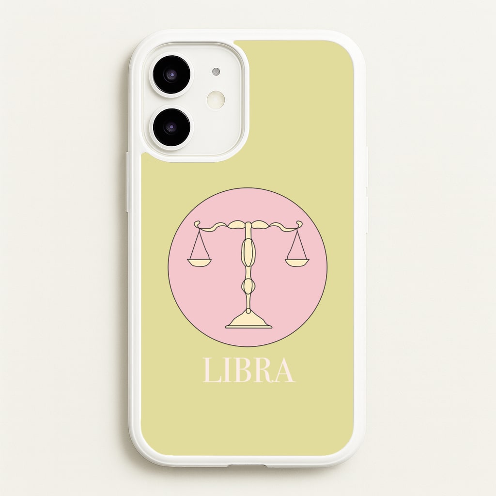 Libra - Tarot Cards  - Horoscope Phone Case for iPhone 12 / 12 Pro