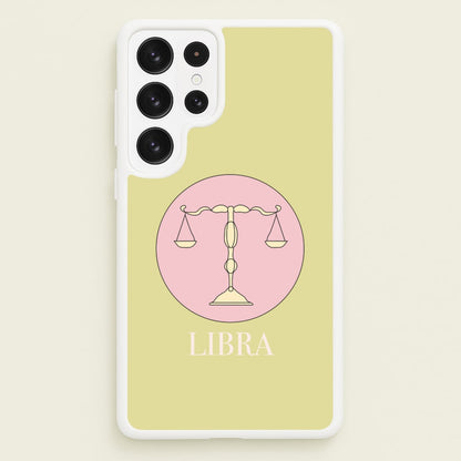 Libra - Tarot Cards  - Horoscope Phone Case for Galaxy S22 Ultra