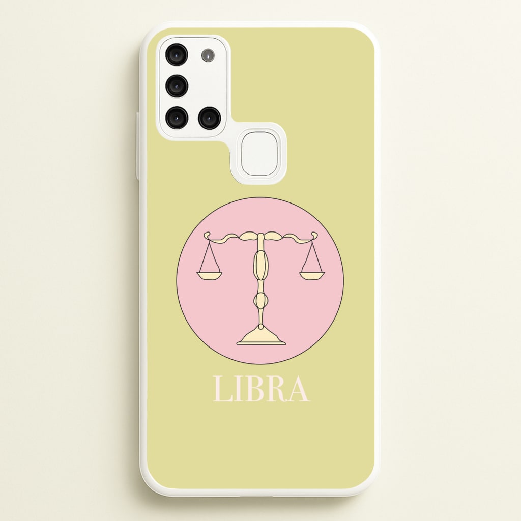 Libra - Tarot Cards  - Horoscope Phone Case for Galaxy A21s