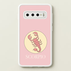 Scorpio - Tarot Cards  - Horoscope Phone Case for Galaxy S10 Plus