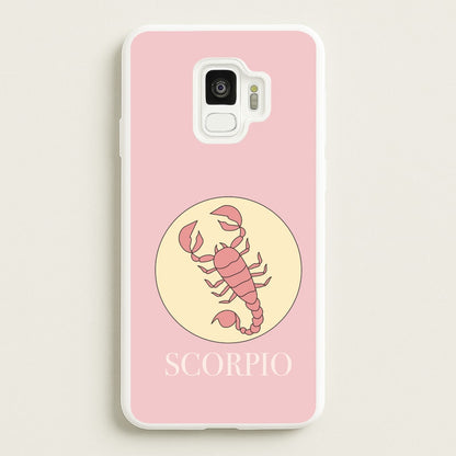 Scorpio - Tarot Cards  - Horoscope Phone Case for Galaxy S9