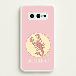 Scorpio - Tarot Cards  - Horoscope Phone Case for Galaxy S10e