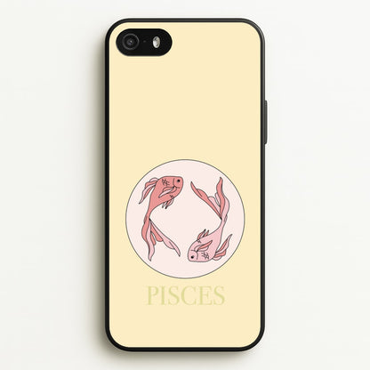 Pisces - Tarot Cards  - Horoscope Phone Case for iPhone 5 / 5s / SE 2016