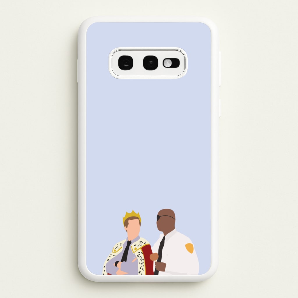 Jake and Holt B99 - Halloween Specials  - Halloween Specials Phone Case for Galaxy S10e