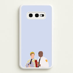 Jake and Holt B99 - Halloween Specials  - Halloween Specials Phone Case for Galaxy S10e