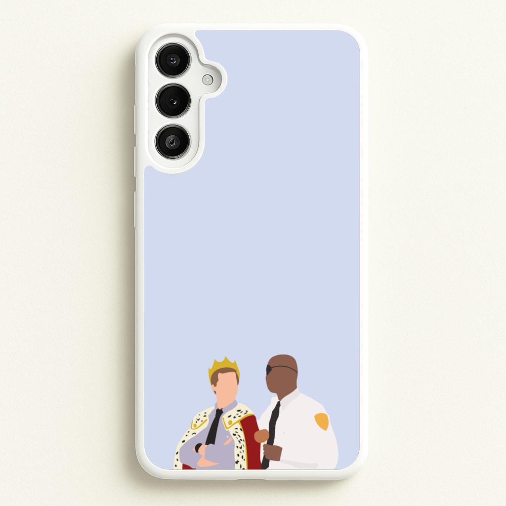 Jake and Holt B99 - Halloween Specials  - Halloween Specials Phone Case for Galaxy A34