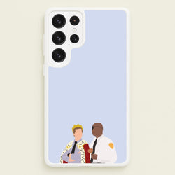 Jake and Holt B99 - Halloween Specials  - Halloween Specials Phone Case for Galaxy S22 Ultra