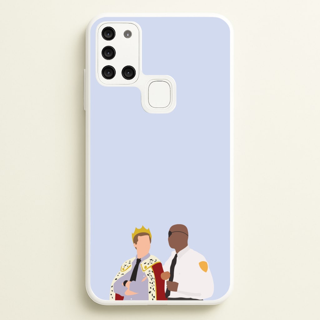 Jake and Holt B99 - Halloween Specials  - Halloween Specials Phone Case for Galaxy A21s