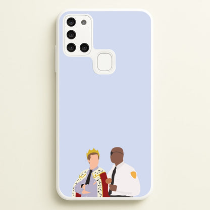 Jake and Holt B99 - Halloween Specials  - Halloween Specials Phone Case for Galaxy A21s