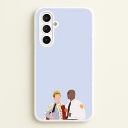 Jake and Holt B99 - Halloween Specials  - Halloween Specials Phone Case for Galaxy A16