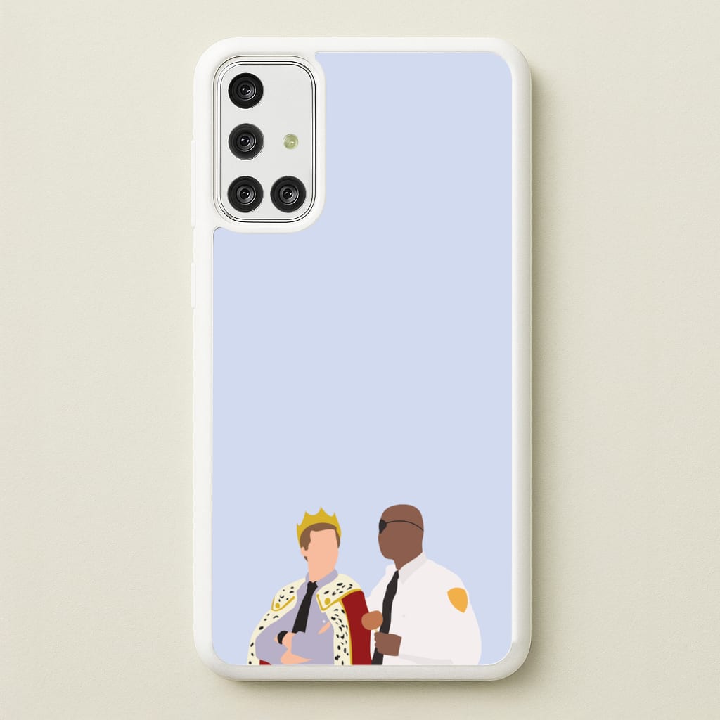 Jake and Holt B99 - Halloween Specials  - Halloween Specials Phone Case for Galaxy A71