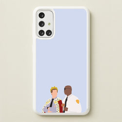 Jake and Holt B99 - Halloween Specials  - Halloween Specials Phone Case for Galaxy A71