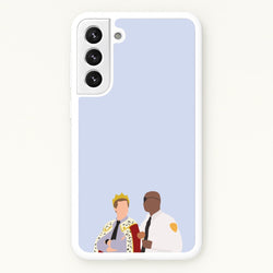 Jake and Holt B99 - Halloween Specials  - Halloween Specials Phone Case for Galaxy S21 Plus