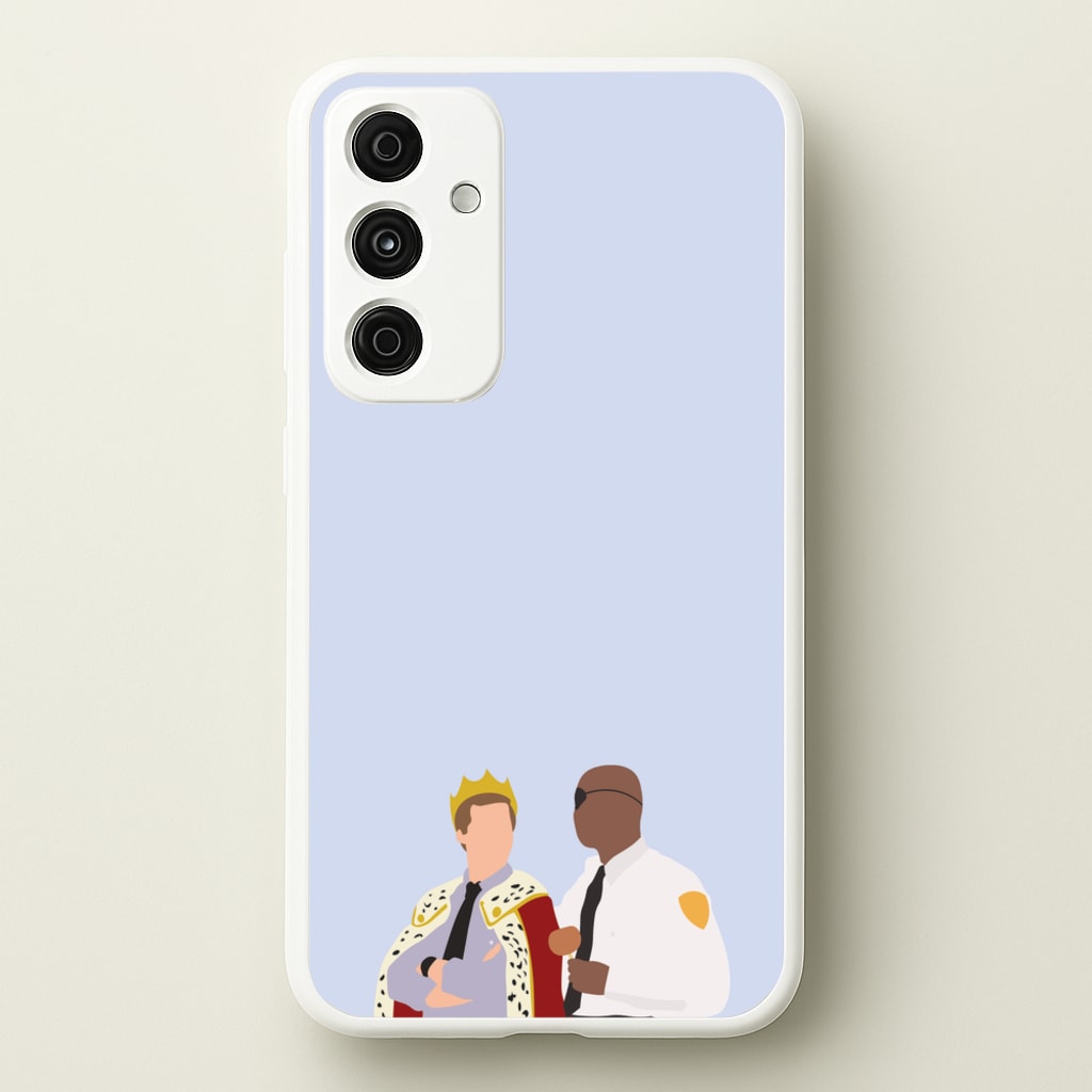 Jake and Holt B99 - Halloween Specials  - Halloween Specials Phone Case for Galaxy A55