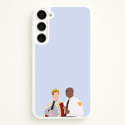Jake and Holt B99 - Halloween Specials  - Halloween Specials Phone Case for Galaxy S23