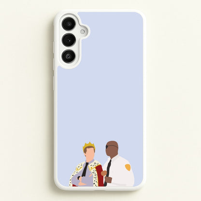 Jake and Holt B99 - Halloween Specials  - Halloween Specials Phone Case for Galaxy A36