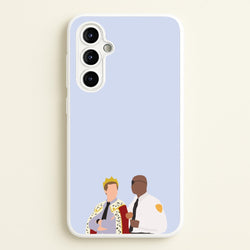Jake and Holt B99 - Halloween Specials  - Halloween Specials Phone Case for Galaxy A54