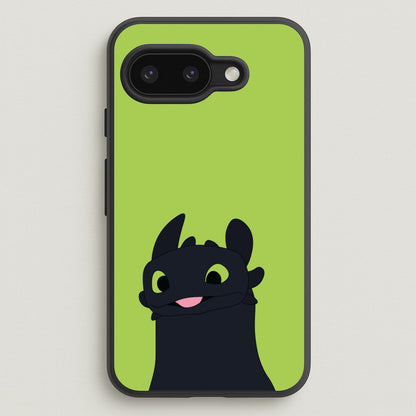 Black Fury Dragon  - How To Train Your Dragon Phone Case for Google Pixel 9a