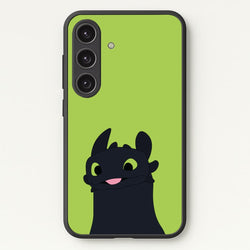 Black Fury Dragon  - How To Train Your Dragon Phone Case for Galaxy S24