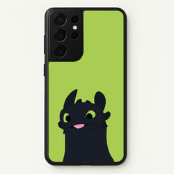 Black Fury Dragon  - How To Train Your Dragon Phone Case for Galaxy S21 Ultra