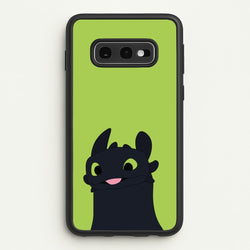 Black Fury Dragon  - How To Train Your Dragon Phone Case for Galaxy S10e