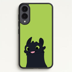 Black Fury Dragon  - How To Train Your Dragon Phone Case for Galaxy S25 Edge