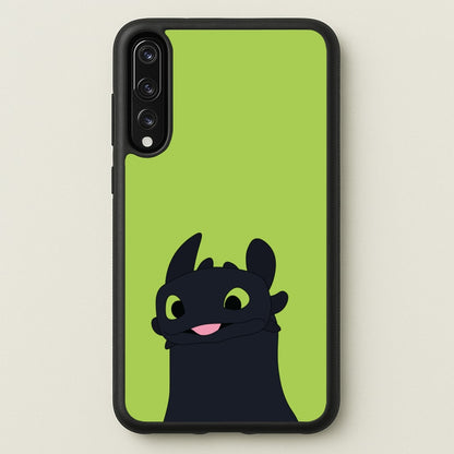 Black Fury Dragon  - How To Train Your Dragon Phone Case for Huawei P20 Pro