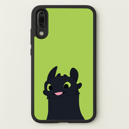 Black Fury Dragon  - How To Train Your Dragon Phone Case for Huawei P20