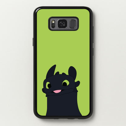 Black Fury Dragon  - How To Train Your Dragon Phone Case for Galaxy S8 Plus