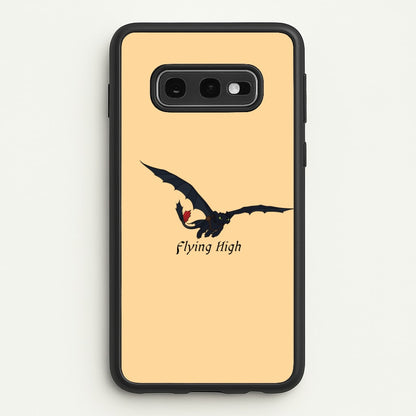 Dragon Flying High  - How To Train Your Dragon Phone Case for Galaxy S10e