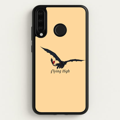 Dragon Flying High  - How To Train Your Dragon Phone Case for Huawei P30 Lite