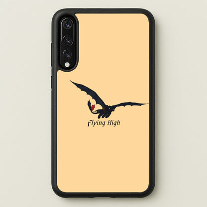 Dragon Flying High  - How To Train Your Dragon Phone Case for Huawei P20 Pro