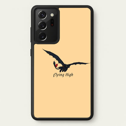 Dragon Flying High  - How To Train Your Dragon Phone Case for Galaxy Note 20 Ultra