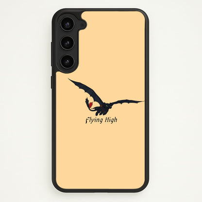 Dragon Flying High  - How To Train Your Dragon Phone Case for Galaxy S23 Plus