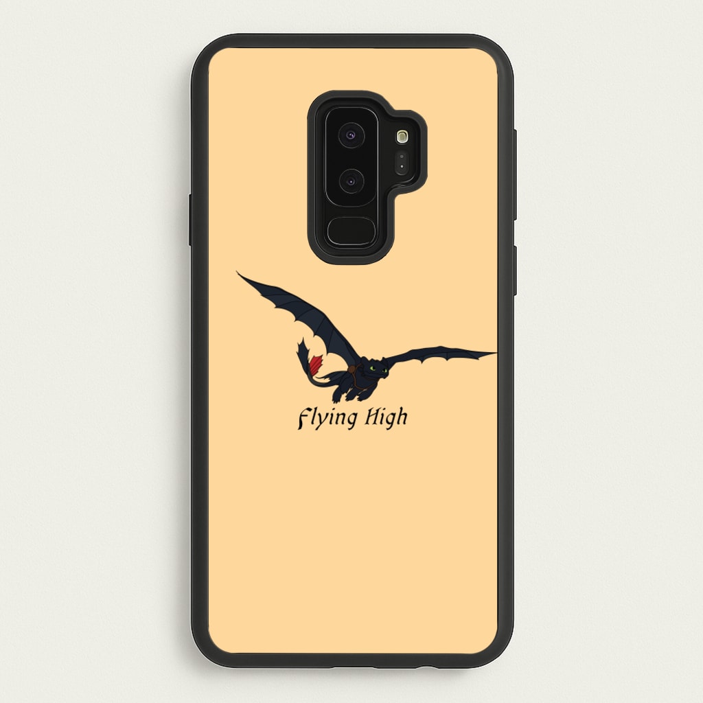 Dragon Flying High  - How To Train Your Dragon Phone Case for Galaxy S9 Plus