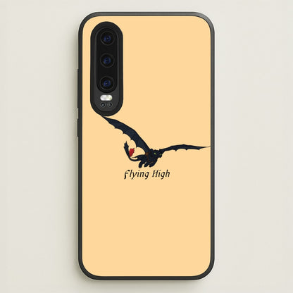 Dragon Flying High  - How To Train Your Dragon Phone Case for Huawei P30