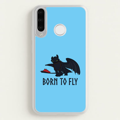 Dragon Born To Fly  - How To Train Your Dragon Phone Case for Huawei P30 Lite