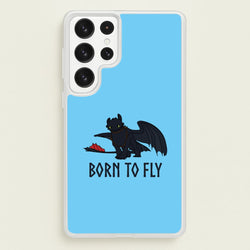 Dragon Born To Fly  - How To Train Your Dragon Phone Case for Galaxy S23 Ultra