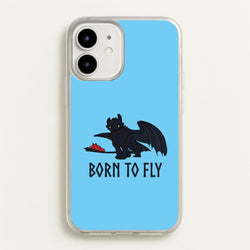 Dragon Born To Fly  - How To Train Your Dragon Phone Case for iPhone 12 / 12 Pro