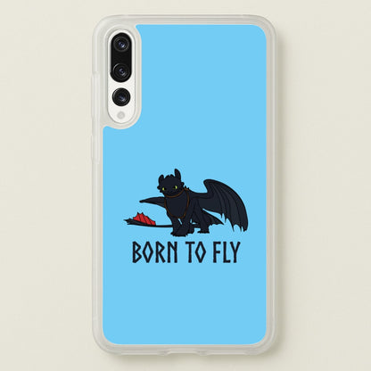 Dragon Born To Fly  - How To Train Your Dragon Phone Case for Huawei P20 Pro