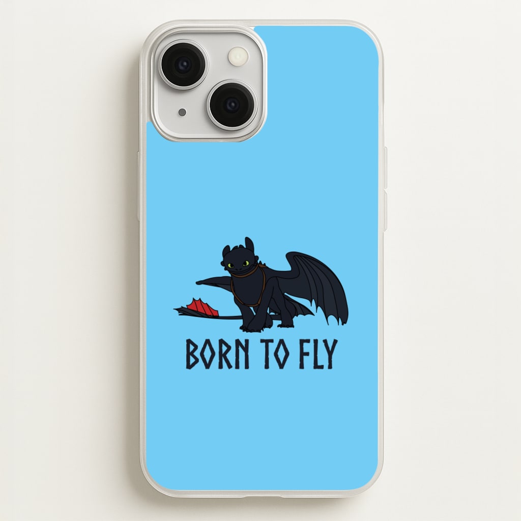 Dragon Born To Fly  - How To Train Your Dragon Phone Case for iPhone 13 Mini