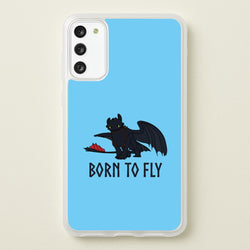 Dragon Born To Fly  - How To Train Your Dragon Phone Case for Galaxy S20FE