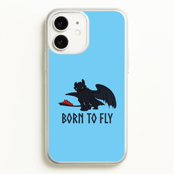 Dragon Born To Fly  - How To Train Your Dragon Phone Case for iPhone 11