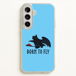 Dragon Born To Fly  - How To Train Your Dragon Phone Case for Galaxy A56