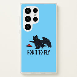 Dragon Born To Fly  - How To Train Your Dragon Phone Case for Galaxy S24 Ultra