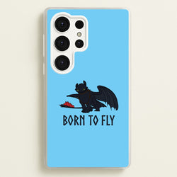 Dragon Born To Fly  - How To Train Your Dragon Phone Case for Galaxy S25 Ultra