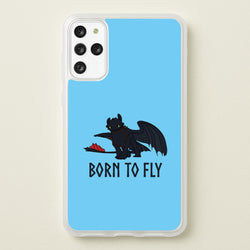 Dragon Born To Fly  - How To Train Your Dragon Phone Case for Galaxy S20 Plus